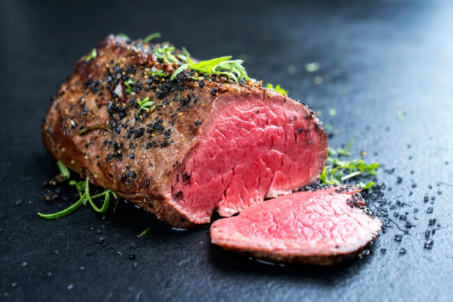 beef tenderloin wrapped food recipes