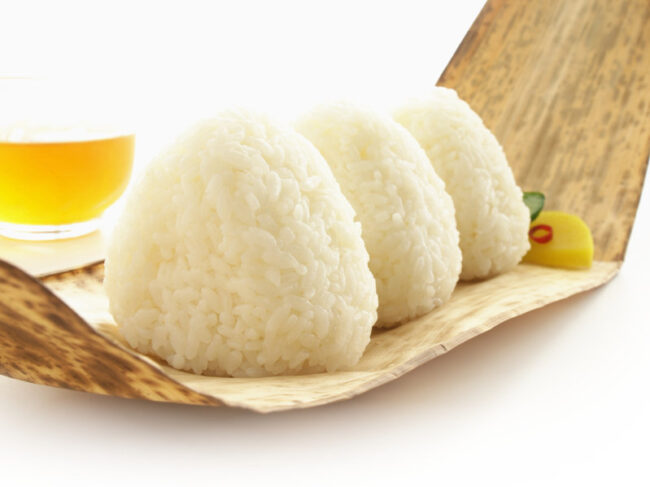 rice ball salee haw kaab wrapped food recipe