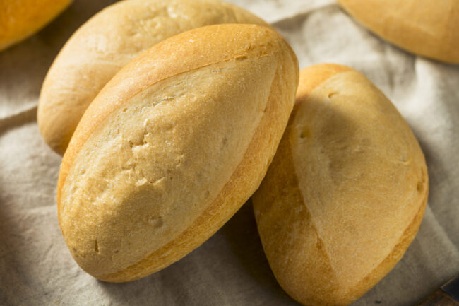 Homemade Mexican Bolillo Rolls